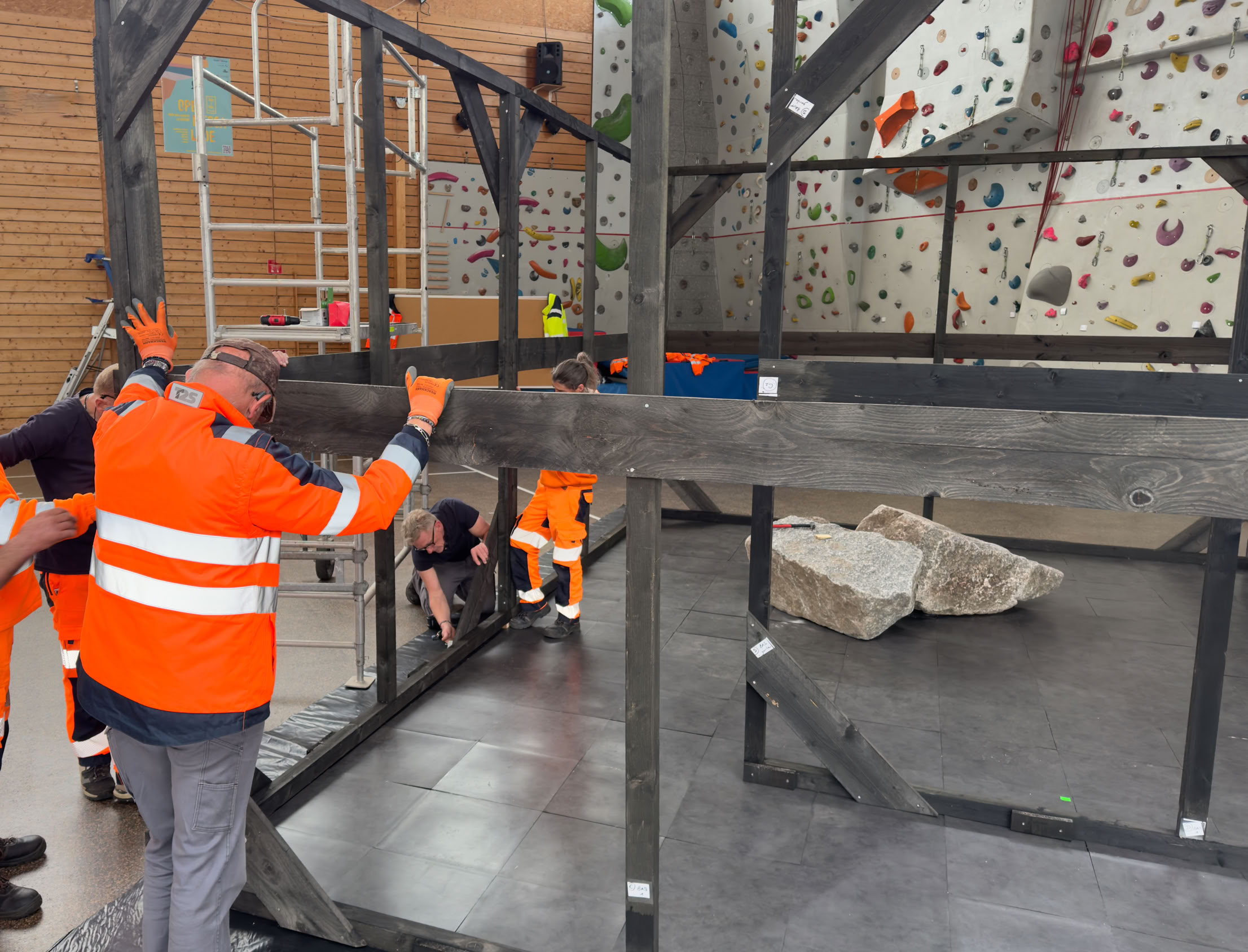Montage du Black cube -Mai 2026