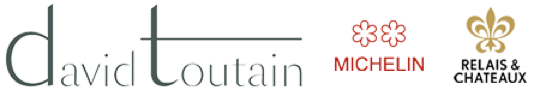 Logo David Toutain -Logo Relais et Chateaux - Logo Michelin 2 etoiles 