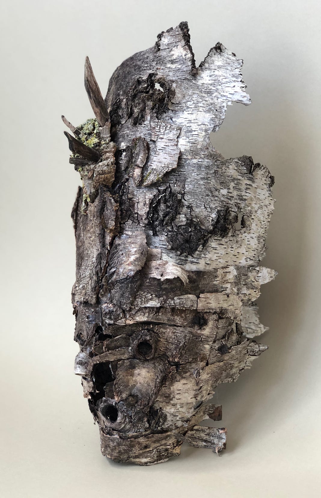 Masque Siberian N° 3- 2019 Sculpture de Philippe-H. Claudel