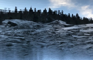 Paysage désorienté de la série Disparitions